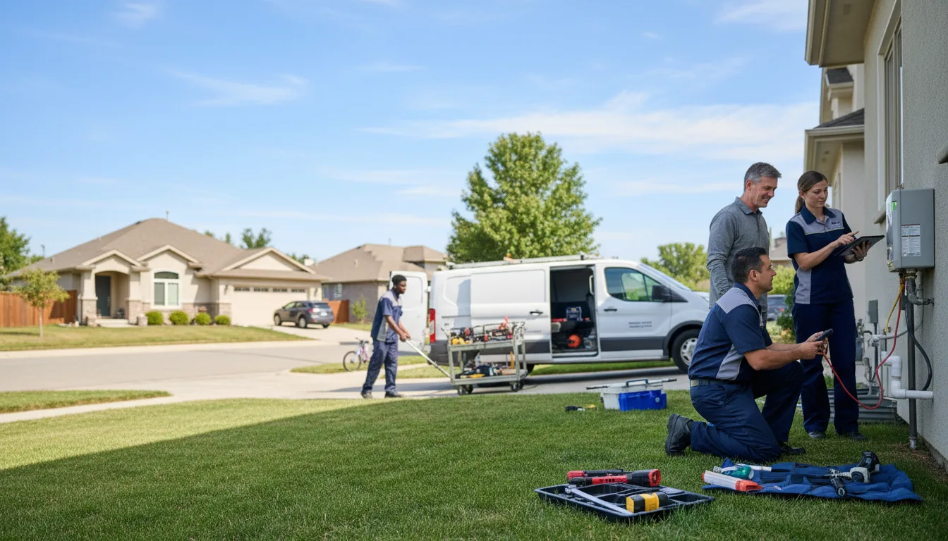 Tankless water heater service in Zuni, NM